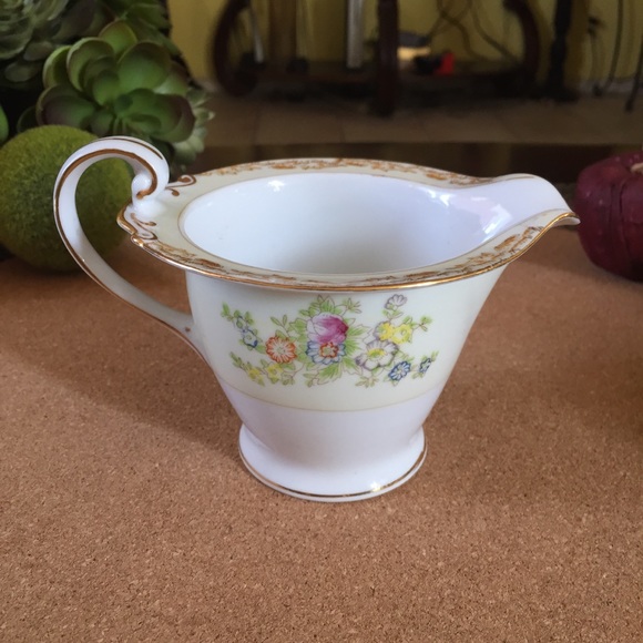Vintage Royal Derby China Creamer and Sugar - Picture 2 of 7